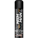 Nish Man Renkli Saç Spreyi Siyah 150 ml Amonyaksız Canlı Renkler İçin Etkili Koruma