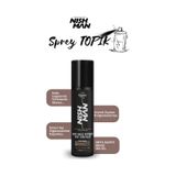 Nish Man Saç Dolgunlaştırıcı ve Seyrek Kapatıcı Root Touch Up Sprey 100 ML orta-kahve