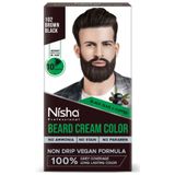 nishA SAKAL BOYAMA SETİ 60ML,10DK BEKLEME SÜRESİ AMONYAK PARABEN İCERMEZ,CİLDE LEKE YAPMAZ BROWN BLACK
