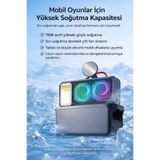 NISHEN Yüksek Güçlü Sıvı Soğutmalı Radyatör Seti 78W - Tablet Telefon Soğutucusu Mobil Oyunlar