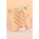 Nishev Bambu Lüx Kare Nihale 2'li (2 Adet)