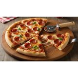 Nishev.com Evini Sev Italyan Tasarım Ahşap Metal Pizza Dilimleyici 5 Adet Otel Resteurant Cafe - 0 - 19 L