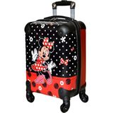 Nishev.com Evini Sev Kız Çocuk Kırmızı Mickey Mouse Valiz 124 - Renkli