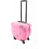 Nishev.com Evini Sev Lüks Abs Hello Kitty Çocuk Seyahat Valizi – 4 Tekerli - Renkli - Standart