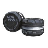 Nıshman 100 ml C2 Koyu Gri Saç Boyayan Şekillendirici Wax