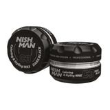 Nıshman 100 ml C3 Siyah Saç Boyayan Şekillendirici Wax