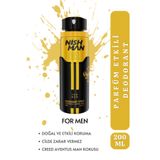 NISHMAN Erkek Sprey Deodorant 21 Saat Etkili - Aventuses - 200 ml