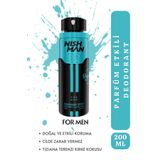NISHMAN Erkek Sprey Deodorant 21 Saat Etkili Koruma - Enchanted - 200 ml