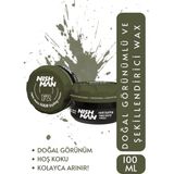 Nıshman F2 Saç Şekillendirici ve Bukle Belirginleştirici Bakım Yapan Wax 100 ml