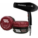 Nishman M3 Saç Şekillendirici Mat Wax 1oo ml x 10 Adet + Valencıa Fön Makinası Hediye