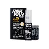 Nishman PO Saç Şekillendirici Toz Wax + Mat Efekt Püskürtülebilir Pudra Wax 2 x 20 G