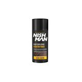 NISHMAN Saç Dolgunlaştırıcı Keratin Fiber (DARK BROWN) Sabitleyici Sprey Set