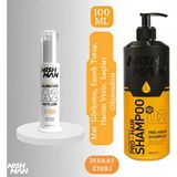 Nishman Saç Şekillendirici Ultra Mat P0MPALI Wax A2 - 100 ml 5 Adet/ + 1250 ml Tuzsuz Şampuan Hediye