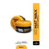 NISHMAN Saç Şekillendirici Ultra Sert Mat Wax Argan Içerikli M1 Sert Ve Sık Saçlara Yönelik 100 ml