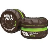 Nıshman Saç Şekillendirici Vanilya Kokusu Mat Wax150 Ml
