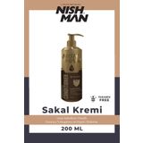 NISHMAN Sakal Bakım Kremi / Yumuşatma Ve Kaşıntı Giderici 200 ML