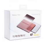 NiSi Cinema 4×5.65 inç Profesyonel Kit - Nötr Yoğunluk 0,6 (2-Stop), 0,9 (3-Stop), 1,2 (4-Stop), 1,5 (5 Stop), Allure Mist Black 1/8, Lineer Polarizer, Saf Şeffaf ve 7 Cepli Caddy Kılıfı içerir