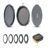 NiSi JetMag Pro 67MAG Manyetik Variable ND Filtre | 1-5 Stop True Color | 52-67mm Adaptörlü Set | Fotoğraf ve Video