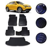 Nissan Juke 2014-2022 Arası 4D Havuzlu Oto Paspas Ve Bagaj Set