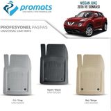 Nissan Juke 2016 Sonrası Oto Paspas Profesyonel 4d Bej