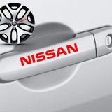 Nissan Kapı Kolu Sport Sticker Yapıştırma 8 Adet
