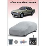 Nissan Leopard ile Uyumlu Oto Branda, Araba Brandası, Su ve Güneş Geçirmez Araba Çadırı - Gri
