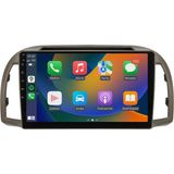Nissan Micra 2002-2010 Android Multimedya 4gb RAM/64GB Carplay 9 Inc Hd Ips+Park Kamerası Hediye - bej