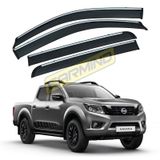 Nissan Navara 2016 Sonrası Krom Çıtalı Cam Rüzgarlığı