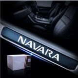 Nissan Navara Carbon Fiber Kapı Eşiği Yazısı Sticker Boya Koruma