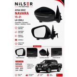 Nissan Navara Dikiz Ayna Dış Sol 2015-2021 Kameralı Katlanır