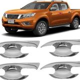 Nissan Navara Uyumlu 2016 Sonrası Dış Kapı Kolu İç Kaplama Abs (Plastik) Krom