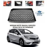 Nissan Note 2014 Sonrası 3d Bagaj Havuzu
