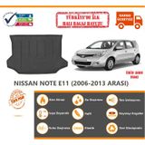 Nissan Note E11 2006-2013 Halı Bagaj Havuzu