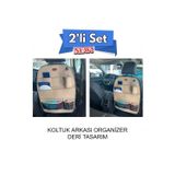 Nissan Patrol Deri Koltuk Arkası Düzenleyici Koruyucu Bej 2 Adet ŞHN