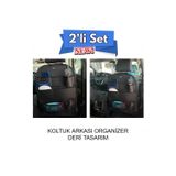 Nissan Patrol Deri Koltuk Arkası Düzenleyici Koruyucu Siyah 2 Adet ŞHN