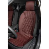 Nissan Patrol Oto Koltuk Minderi Ön 2 Li Set Bordo Siyah Elegance SCR