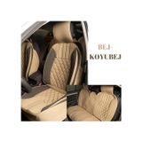 Nissan Patrol Oto Koltuk Minderi Ön Arka Takım Beje Koyu Bej Elegance Serisi ŞHN