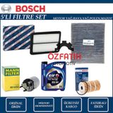 Nissan Qashqai 1.6 Dci Dizel Bosch Filtre Bakım Seti+Motor Yağı