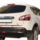 Nissan Qashqai 2007-2013 Krom Bagaj Alt Çıtası