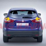 Nissan Qashqai 2014 Üzeri Krom Bagaj Çıtası