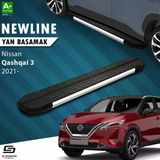 Nissan Qashqai 3 Newline Krom Yan Basamak 173 Cm 2021 Üzeri A+ Kalite