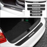 Nıssan Qashqai Bağaj ve Kapı Eşiği Karbon Sticker (SET)