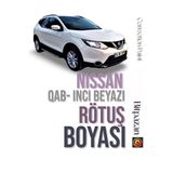 Nıssan Qashqai - Inci Beyaz Otomobil Çizik Taş Izi Giderici Rötüş Boyası 20+20ML Çift Şişe