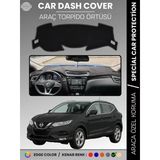 Nissan Qashqai J11 (2013-2020) Torpido Örtüsü Ön Göğüs Koruma Araca Özel Uv Koruma
