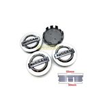 Nissan Qashqai Juke Gri 48 - 54 mm Jant Göbeği