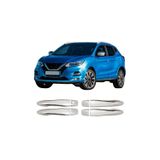 Nissan Qashqai Uyumlu 2014 Ve Üzeri Krom Kapı Kolu 4 Kapı Sensörsüz Paslanmaz Çelik