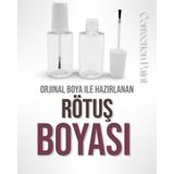 NISSAN QBE Sedefli Beyaz Qashqai, X-Trail, Juke uyumlu Oto Rötüş Boyası 25+25 ml Çift Şişe
