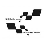 Nissan Sport Yan Kapı için Çamurluk Sticker 2 Adet Sağ Sol