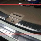 Nissan X-Trail 2018 2021 Arka Tampon Esigi Krom