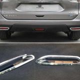 Nissan X-Trail Uyumlu 2014-2017 Arka Reflektor Cercevesi Krom